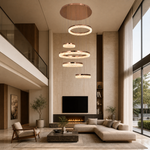 Penombra Ring Cascade Chandelier