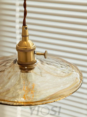 Perrin Pendant - Art Glass-1-Yiosilamp