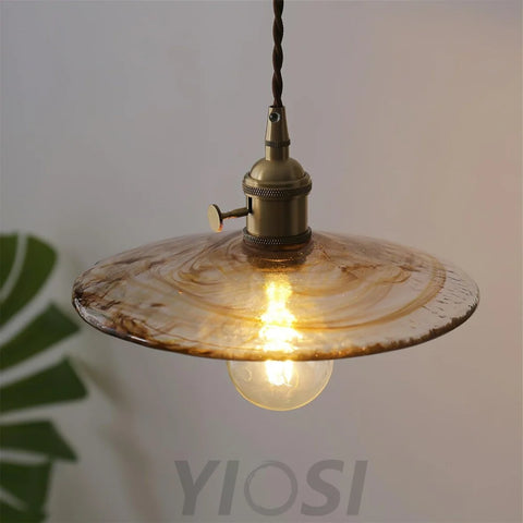 Perrin Pendant - Art Glass-1-Yiosilamp