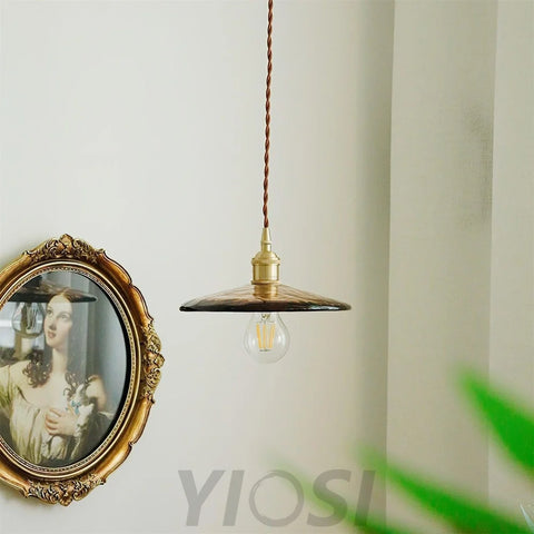 Perrin Pendant - Art Glass-1-Yiosilamp
