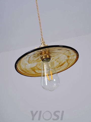 Perrin Pendant - Art Glass-1-Yiosilamp
