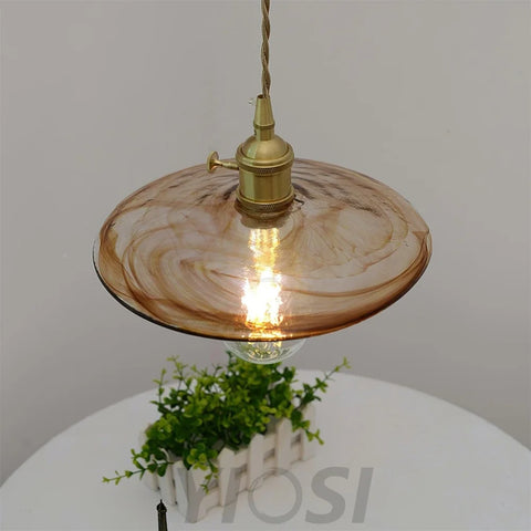 Perrin Pendant - Art Glass-1-Yiosilamp
