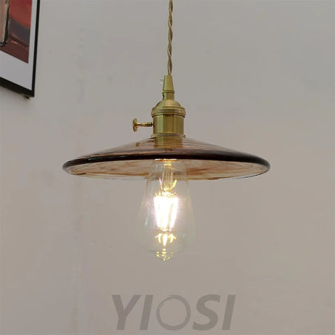 Perrin Pendant - Art Glass-1-Yiosilamp