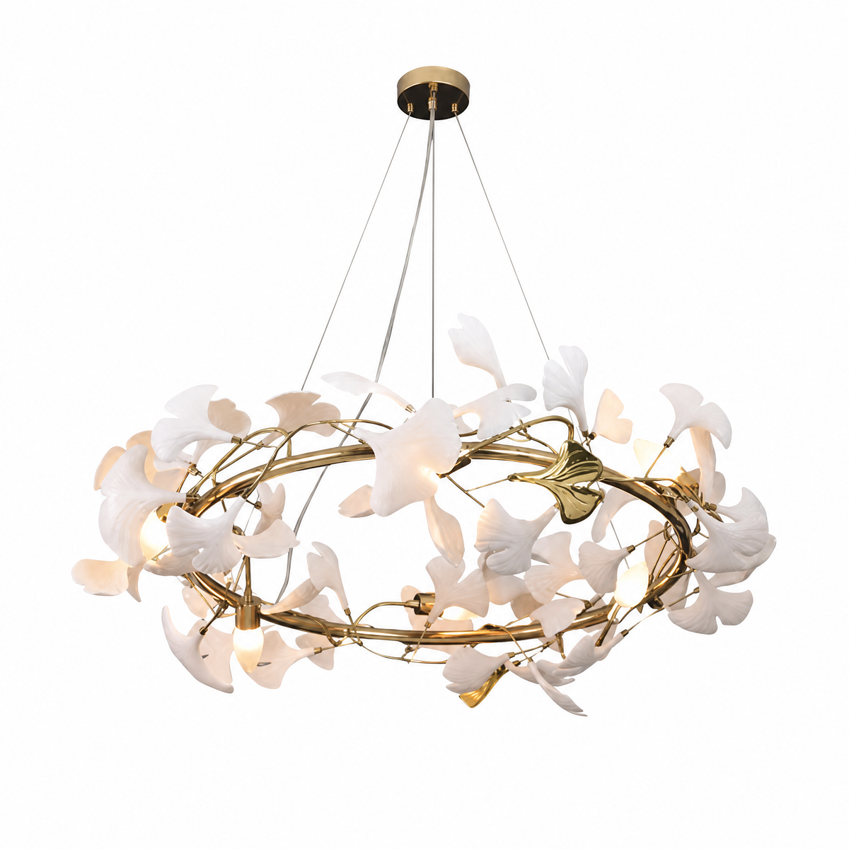 Petalo Ceramic Chandelier — product photo