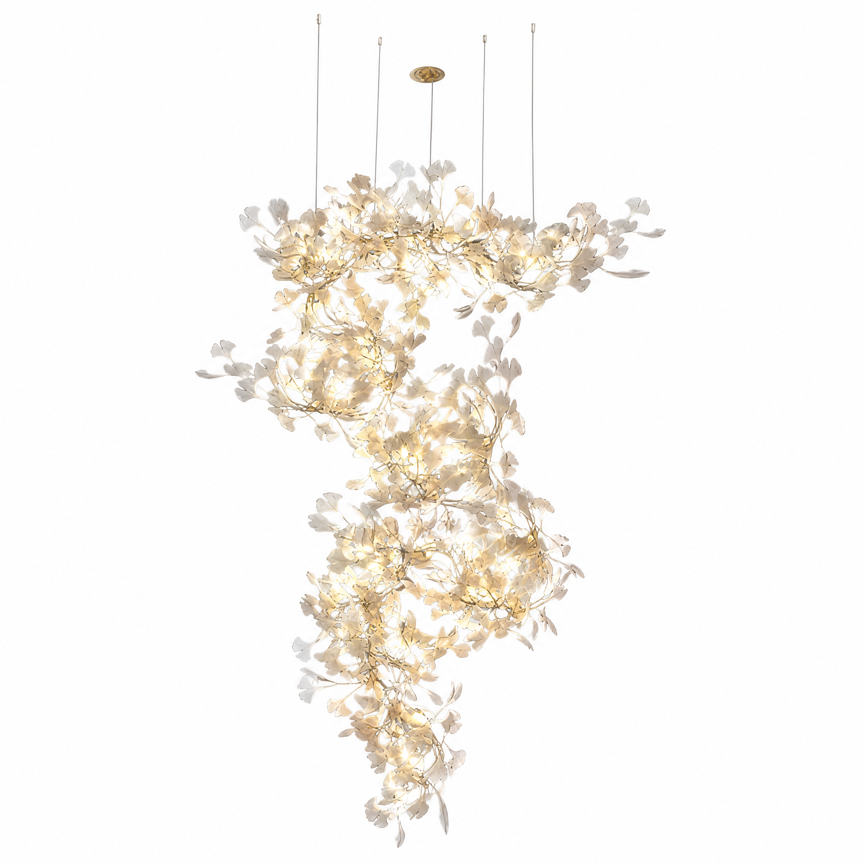 Petalo Ceramic Chandelier — product photo