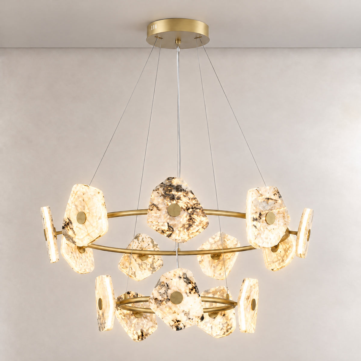Petra Chandelier Modern Dining Room 39.4" D