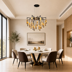 Phoenix Tree Modern Sculptural Ring Chandelier