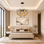 Phoenix Tree Modern Sculptural Ring Chandelier