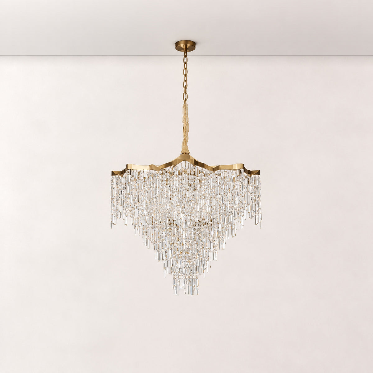 Pianeta Crystal Chandelier – lights off