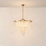 Pianeta Crystal Chandelier – lights on