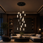 Picturesque Modern Sculptural Pendant Light - scene