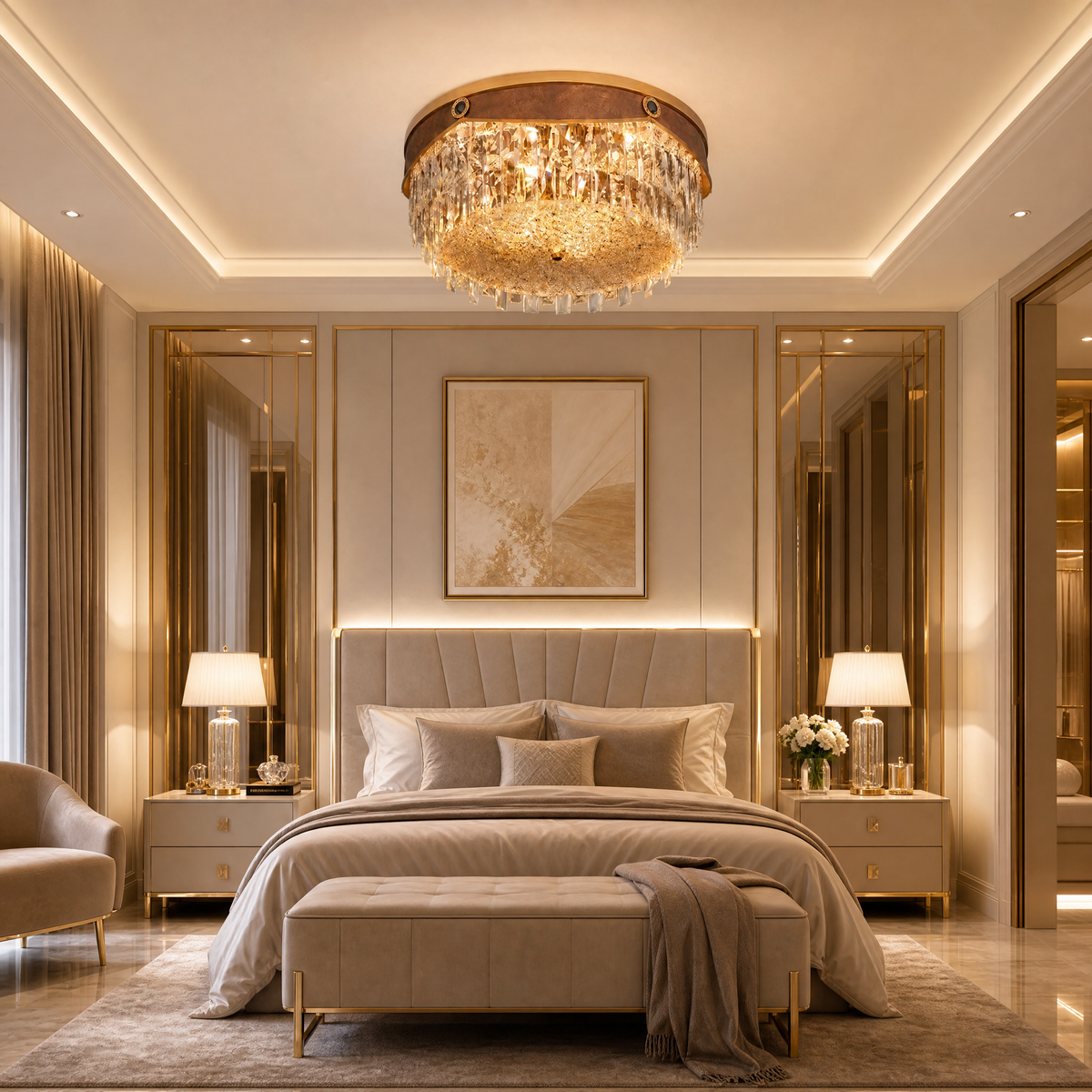 Pietra Crystal Pendant Light