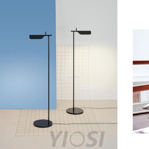 Pivot Ease Floor Lamp  ∅ 11.8″ - Industrial-1-Yiosilamp