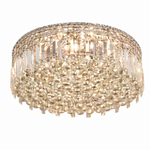 Plafone Crystal Flush Pendant Light — product photo