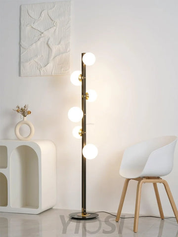 Planeta Floor Lamp ∅ 11.8″ - Horn-1-Yiosilamp