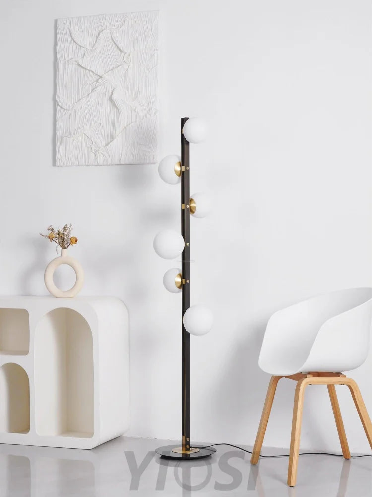 Planeta Floor Lamp ∅ 11.8″ - Horn-1-Yiosilamp