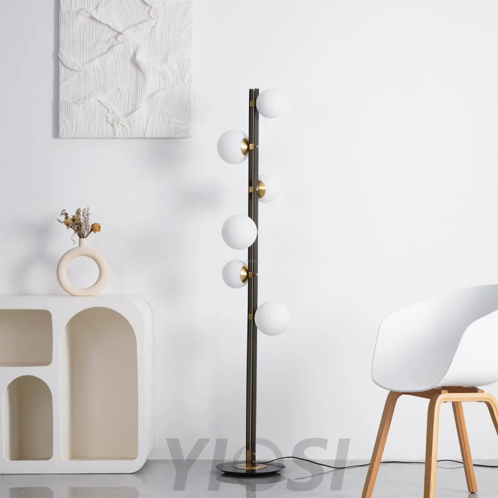 Planeta Floor Lamp ∅ 11.8″ - Horn-1-Yiosilamp