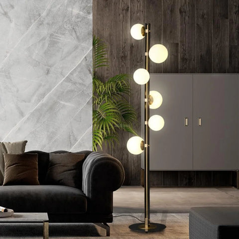 Planeta Floor Lamp ∅ 11.8″ - Horn-1-Yiosilamp