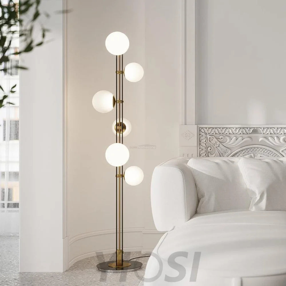 Planeta Floor Lamp ∅ 11.8″ - Horn-1-Yiosilamp