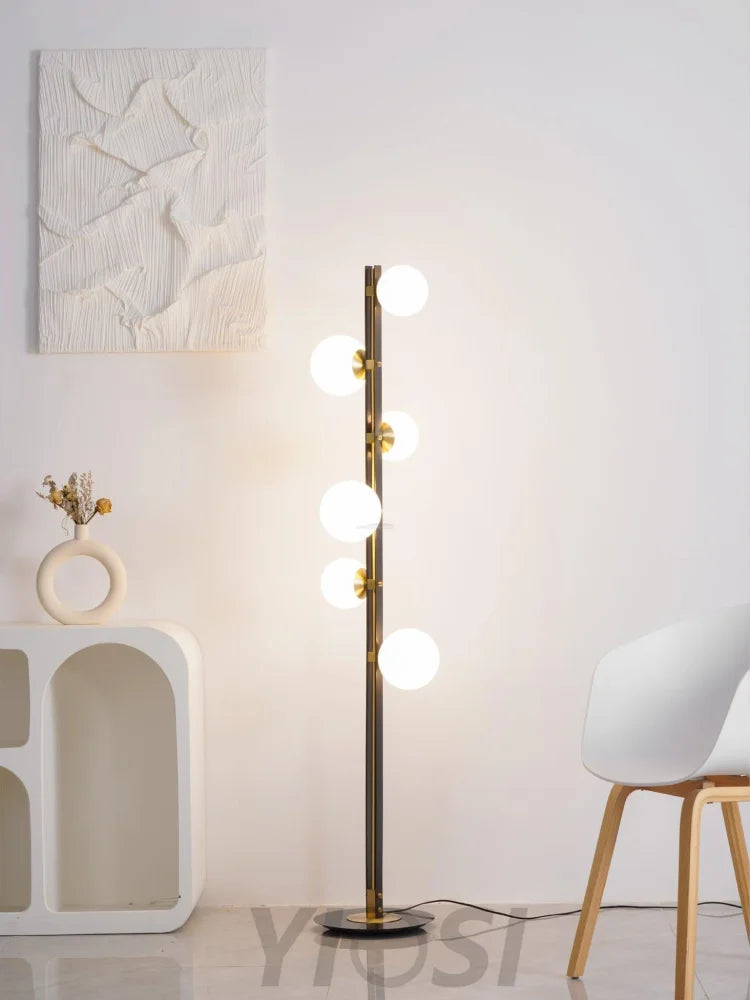 Planeta Floor Lamp ∅ 11.8″ - Horn-1-Yiosilamp