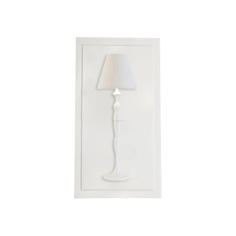 Plaster Picture Wall Sconce - Grain-1-Yiosilamp