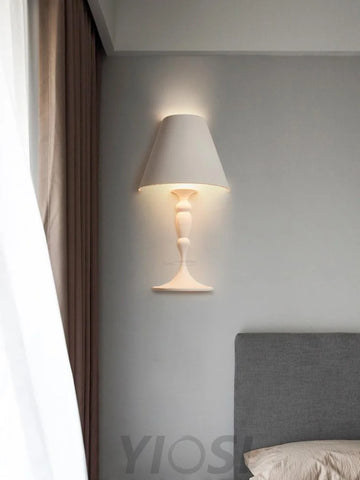 Plaster Picture Wall Sconce - Grain-1-Yiosilamp