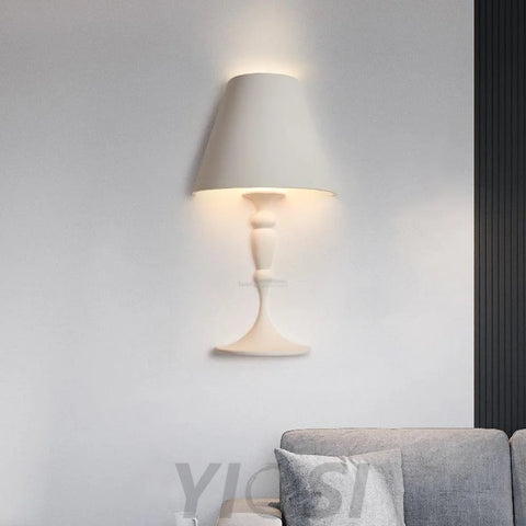 Plaster Picture Wall Sconce - Grain-1-Yiosilamp