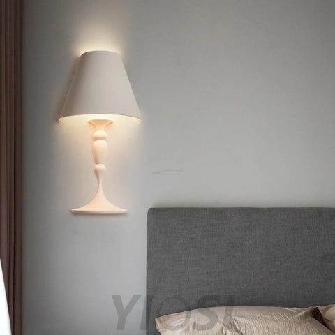 Plaster Picture Wall Sconce - Grain-1-Yiosilamp