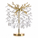 Marquise String Branch Table Lamp - Gold