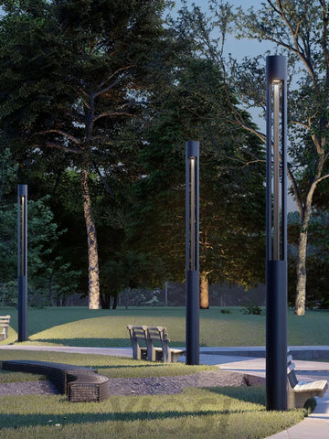 Pole Outdoor Floor Lamp - Pillar-1-Yiosilamp