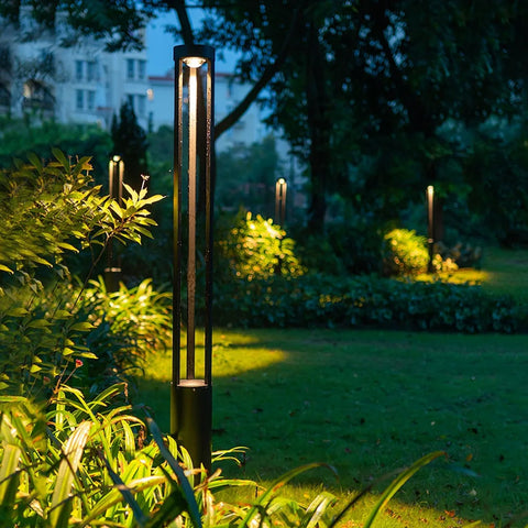 Pole Outdoor Floor Lamp - Pillar-1-Yiosilamp