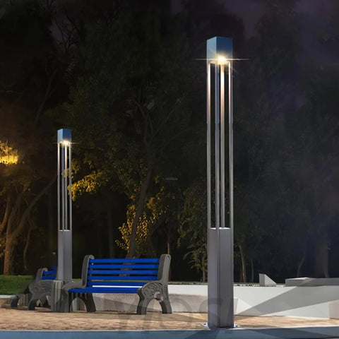 Pole Outdoor Floor Lamp - Pillar-1-Yiosilamp