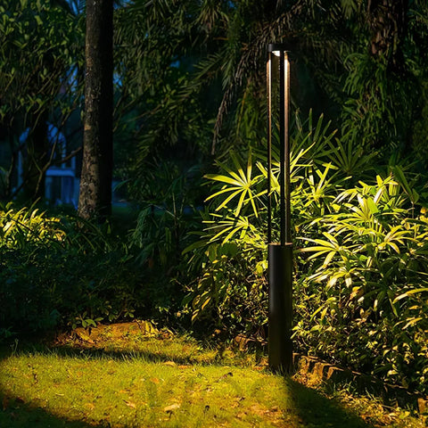 Pole Outdoor Floor Lamp - Pillar-1-Yiosilamp