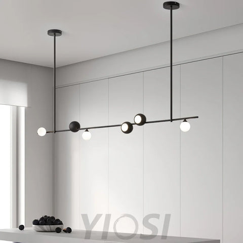 Pomi Linear Chandelier - Hailey-1-Yiosilamp