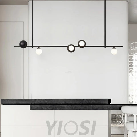 Pomi Linear Chandelier - Hailey-1-Yiosilamp