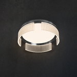 Prismata Crystal Modern Crystal Flush Mount Ceiling Light - main