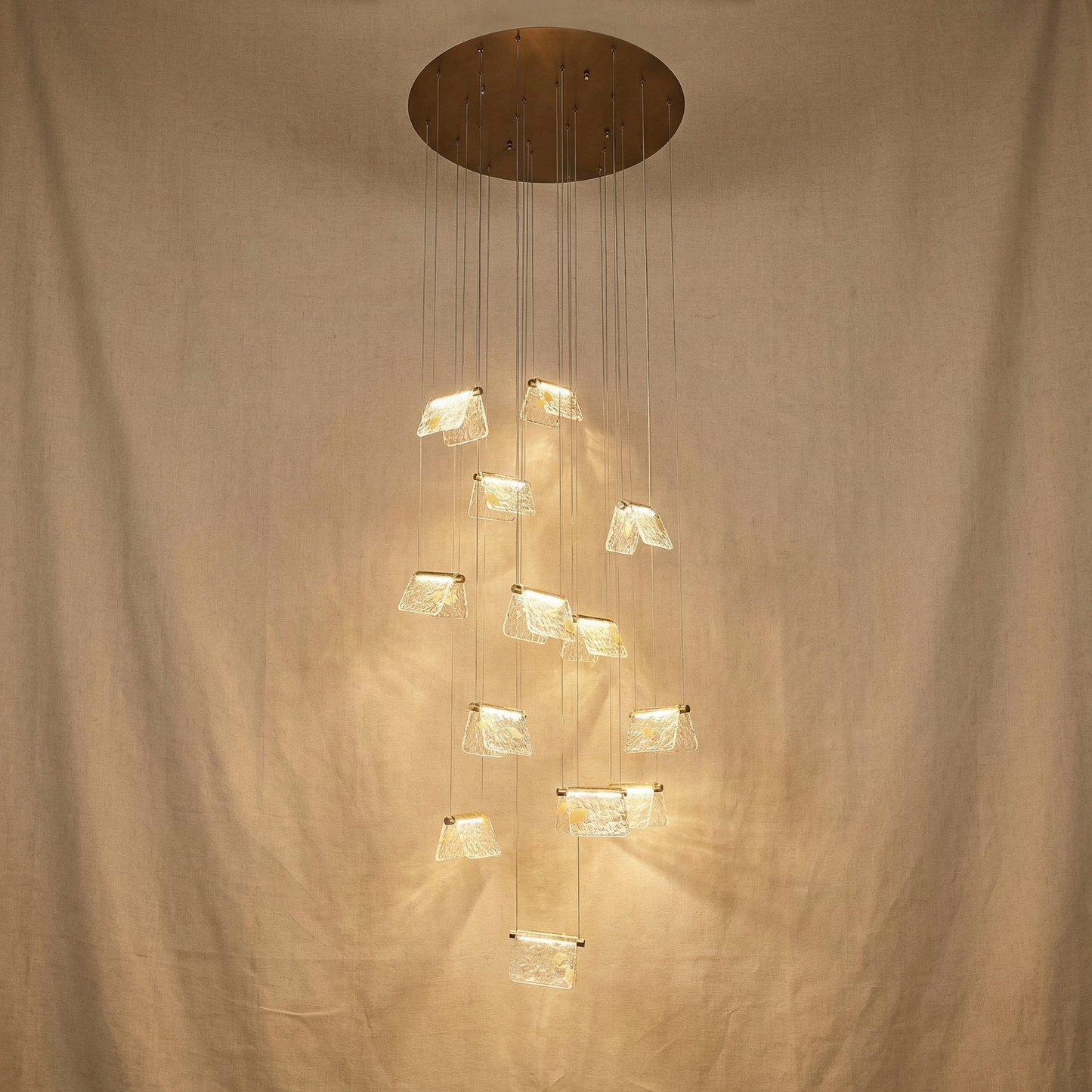 Yiosi Fortune Book Staircase Chandelier - Image 1