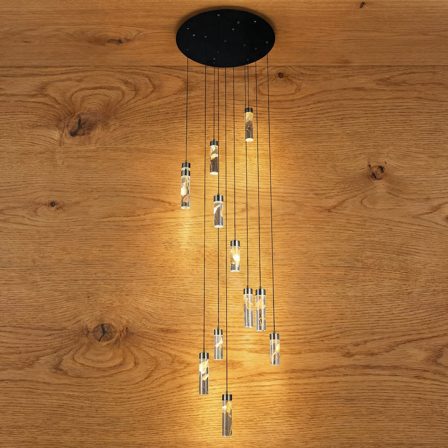 Yiosi Sycamore Round Chandelier - Image 1