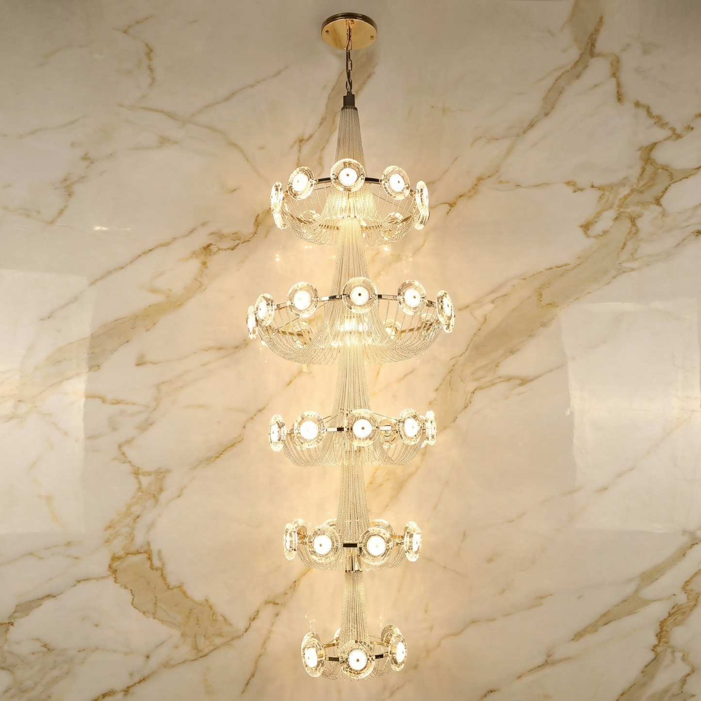 Yiosi Rococo Dream 5-Tier Grand Chandelier - Image 1