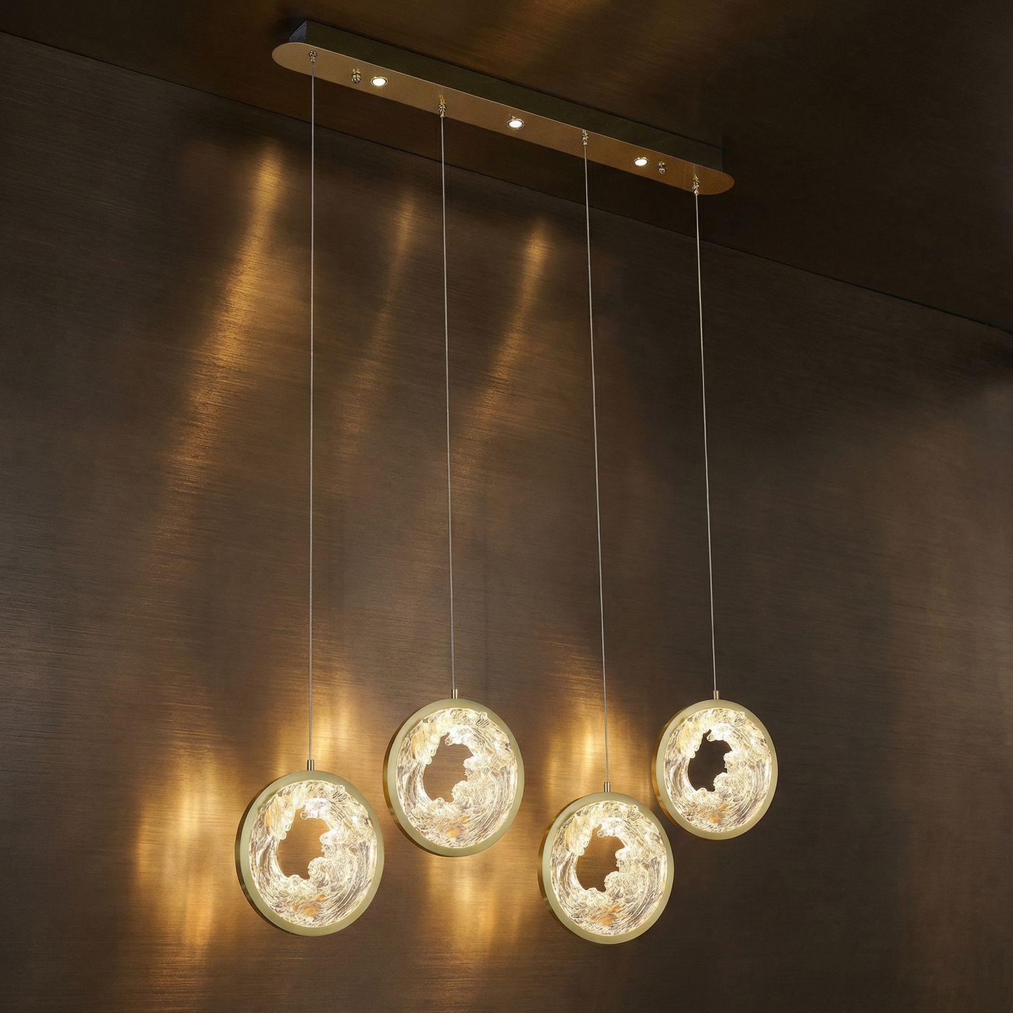 Yiosi Rolling Fortune Linear Chandelier - Image 1