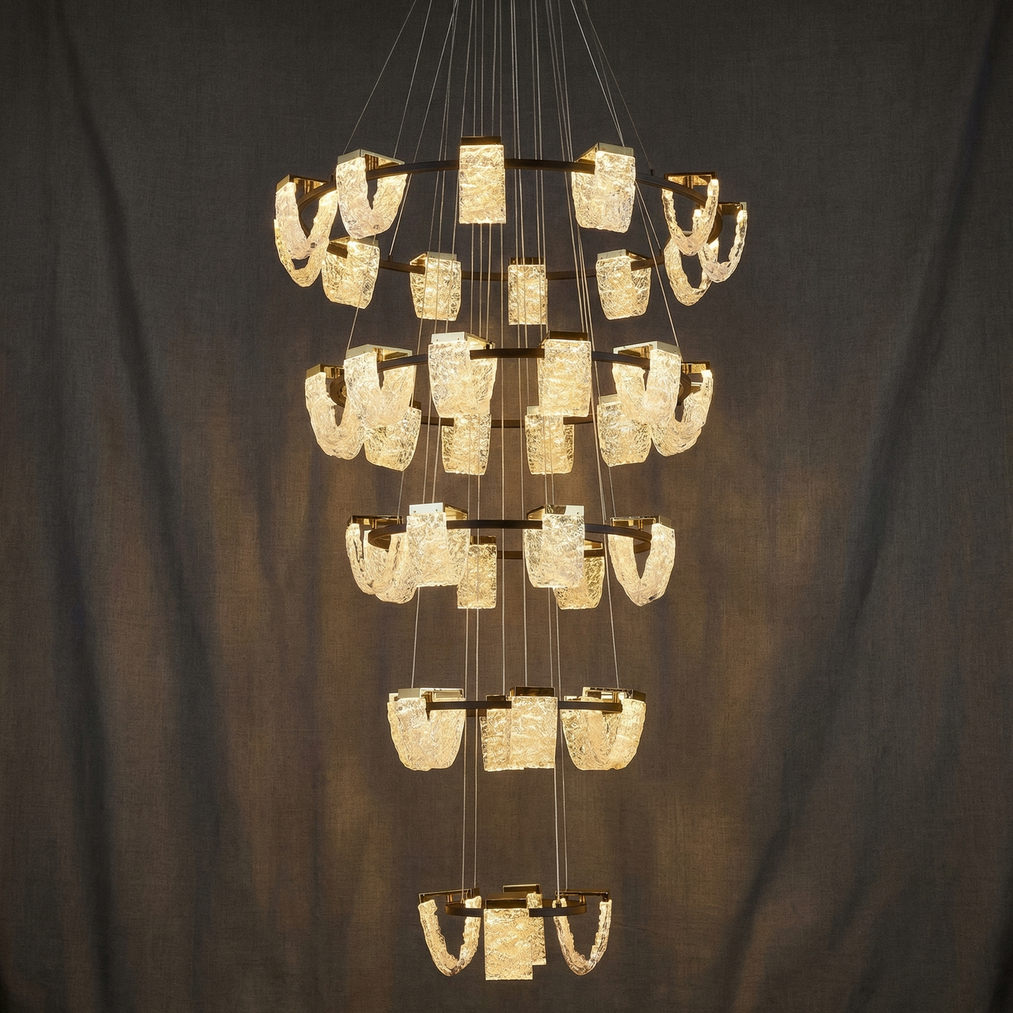 Yiosi Heart to Heart 5-Tier Grand Chandelier - Image 1