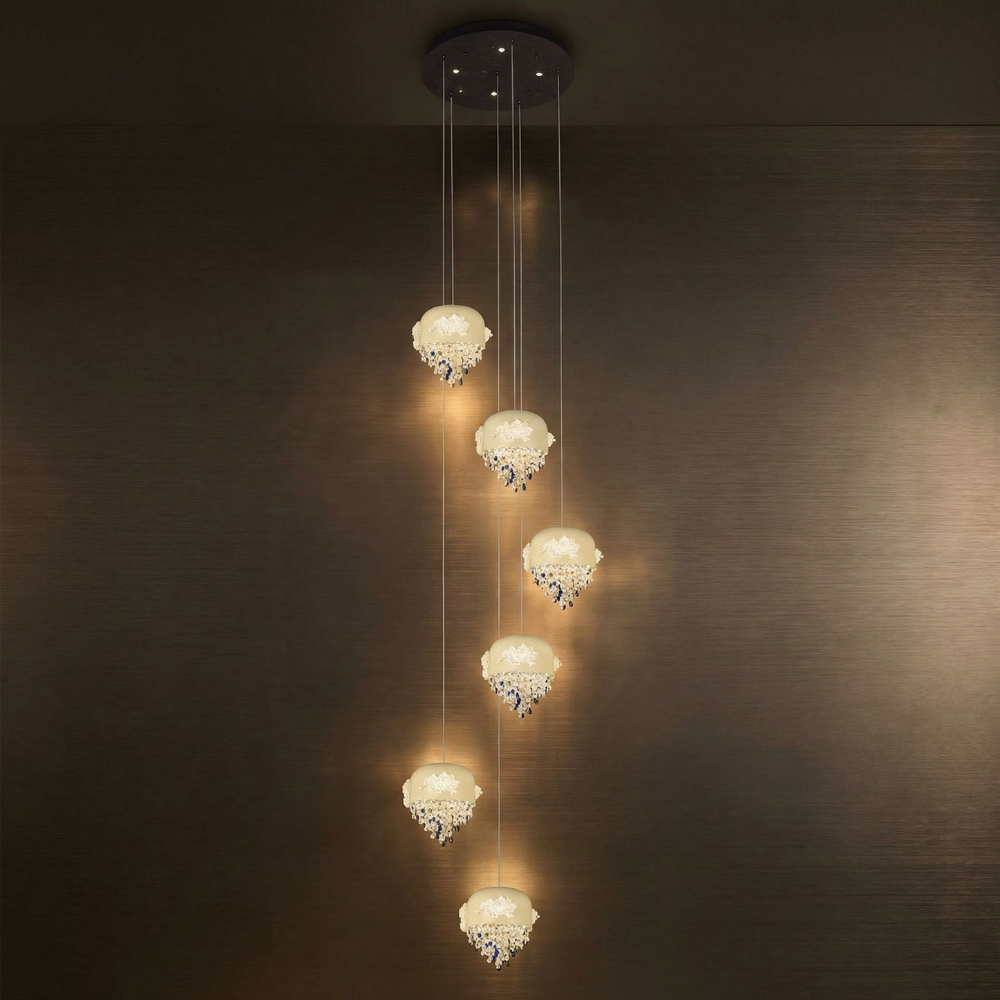 Yiosi Bloom Prosperity Staircase Chandelier - Medium - Image 1