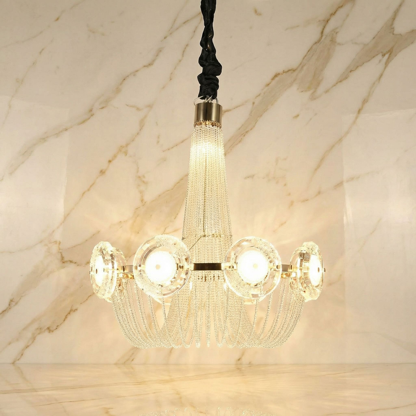 Yiosi Rococo Dream Ring Chandelier - Image 1