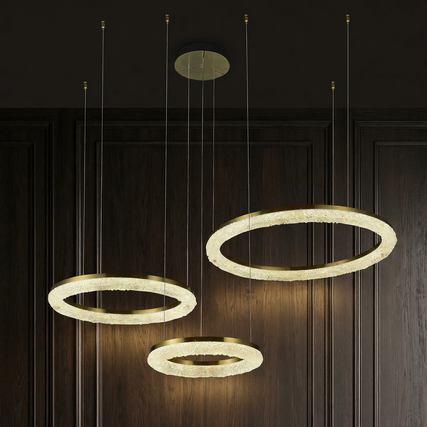 Yiosi Flora Crystal Cluster Chandelier - Image 1