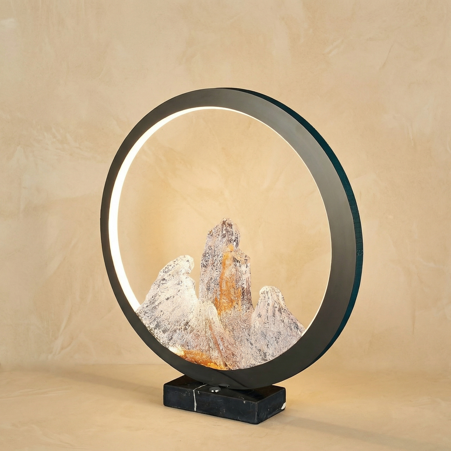 Yiosi Moonlit Mountain Table Lamp - Silver - Image 1