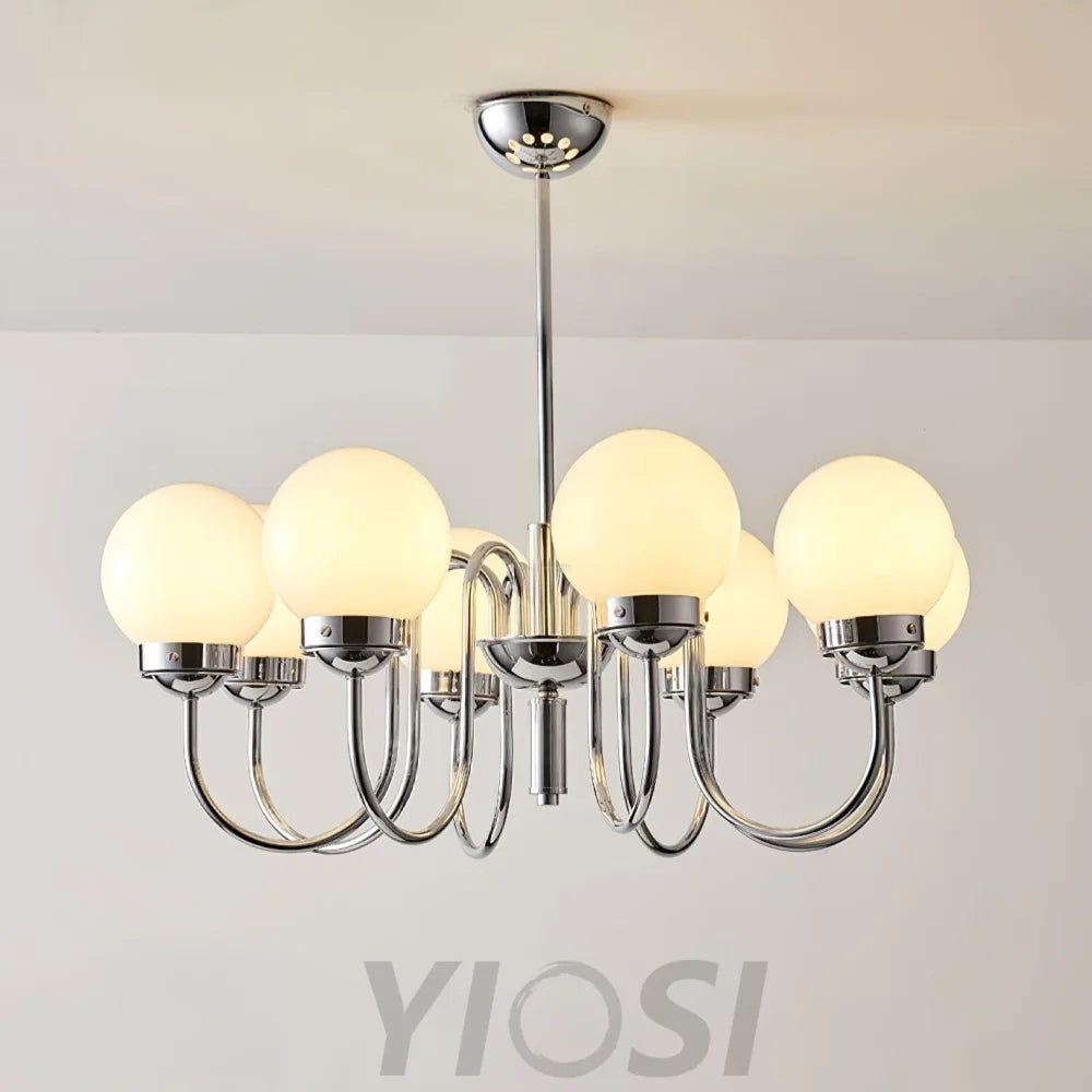 Progress Lighting Carisa Chandelier with 3/5/8 heads - Bend, Marshmallow Chandelier-1-Yiosilamp