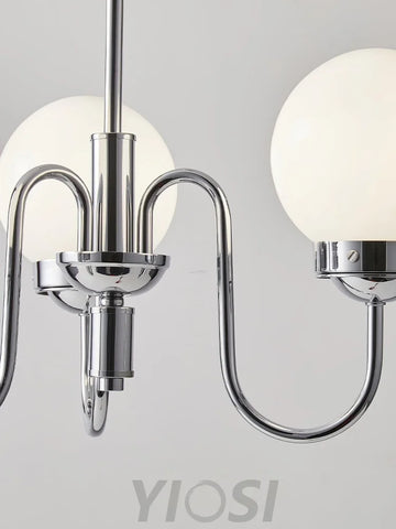 Progress Lighting Carisa Chandelier with 3/5/8 heads - Bend, Marshmallow Chandelier-1-Yiosilamp