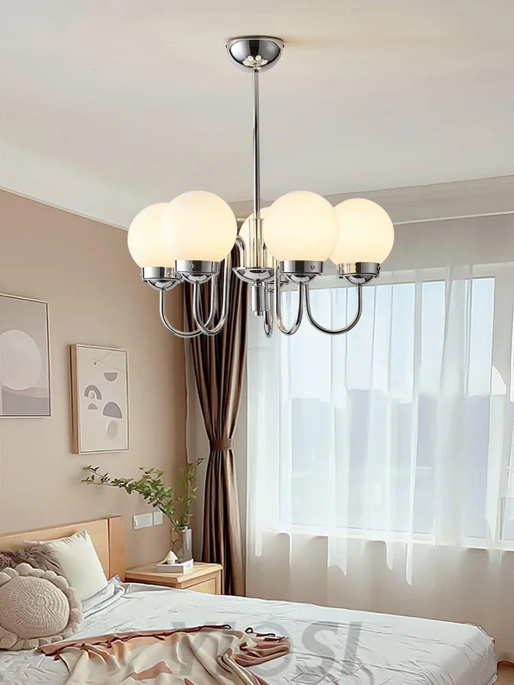 Progress Lighting Carisa Chandelier with 3/5/8 heads - Bend, Marshmallow Chandelier-1-Yiosilamp
