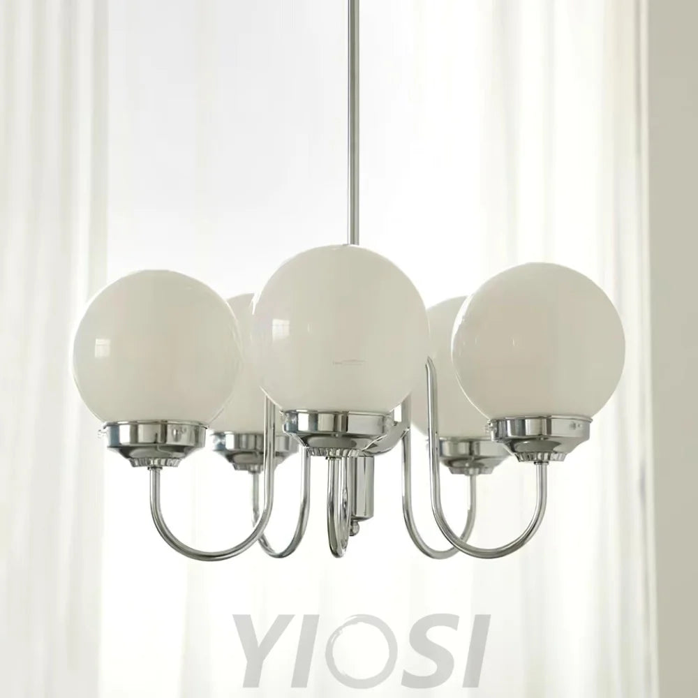 Progress Lighting Carisa Chandelier with 3/5/8 heads - Bend, Marshmallow Chandelier-1-Yiosilamp