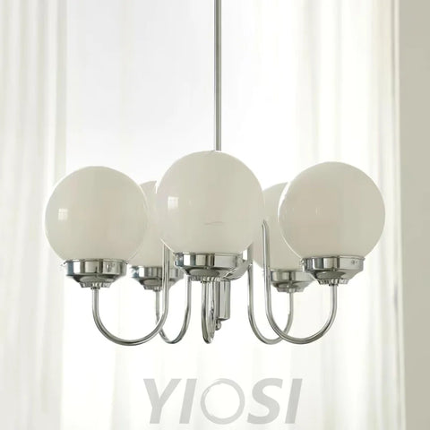 Progress Lighting Carisa Chandelier with 3/5/8 heads - Bend, Marshmallow Chandelier-1-Yiosilamp